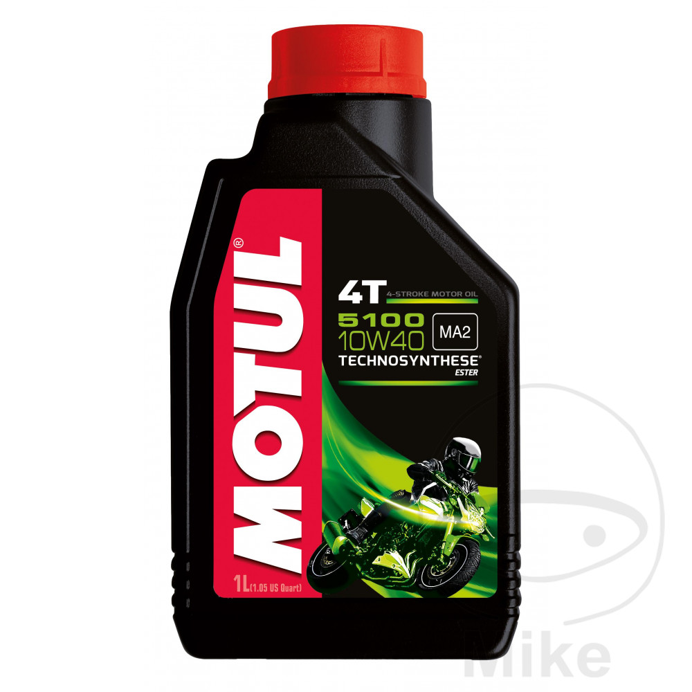 aceite de motor sintético para moto 10w40 4t 1l 
hc- 5100 altn: 7140368