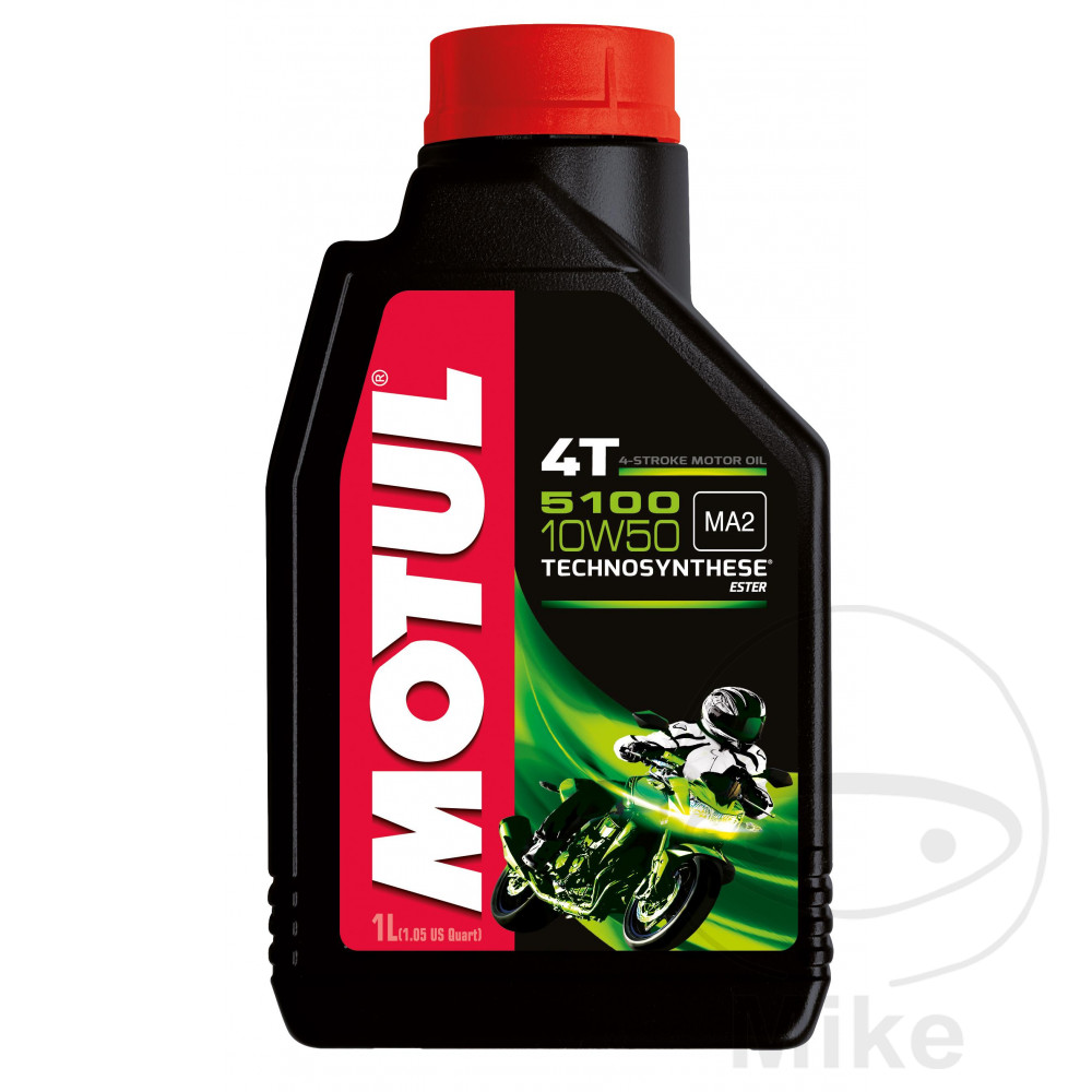 Aceite de motor sintético para moto 10W50 4T 1L HC- 5100 - Imagen 1 de 1