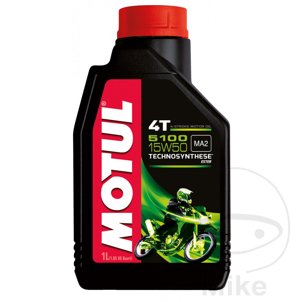 aceite de motor sintético para moto 15w50 4t 1l 
hc- 5100 altn: 7140382