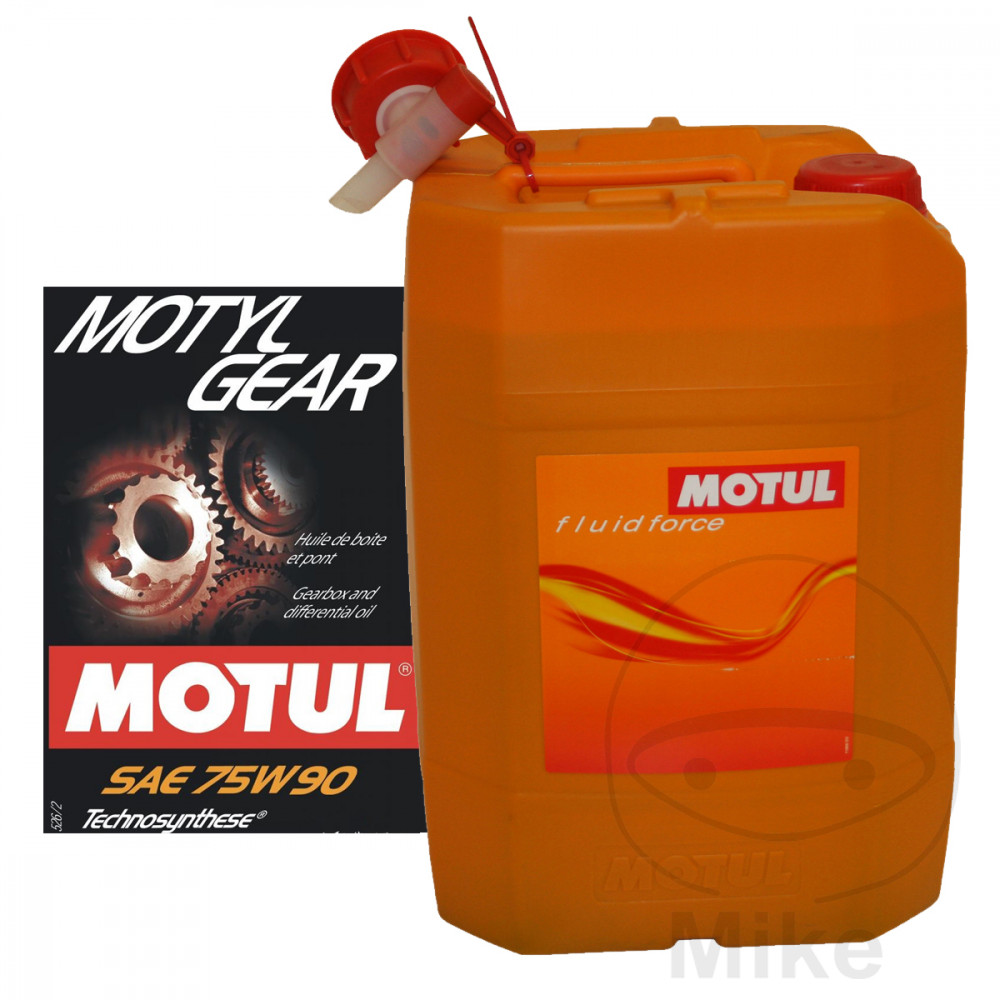 aceite sintético engranaje transmisión de moto 75w90 20l 
hc- motylgear