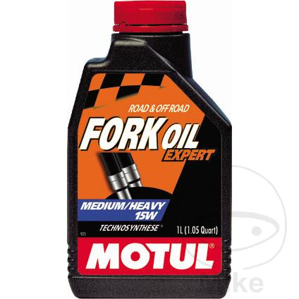 aceite de horquilla sintético 15w 1l 
hc- expert medium/heavy