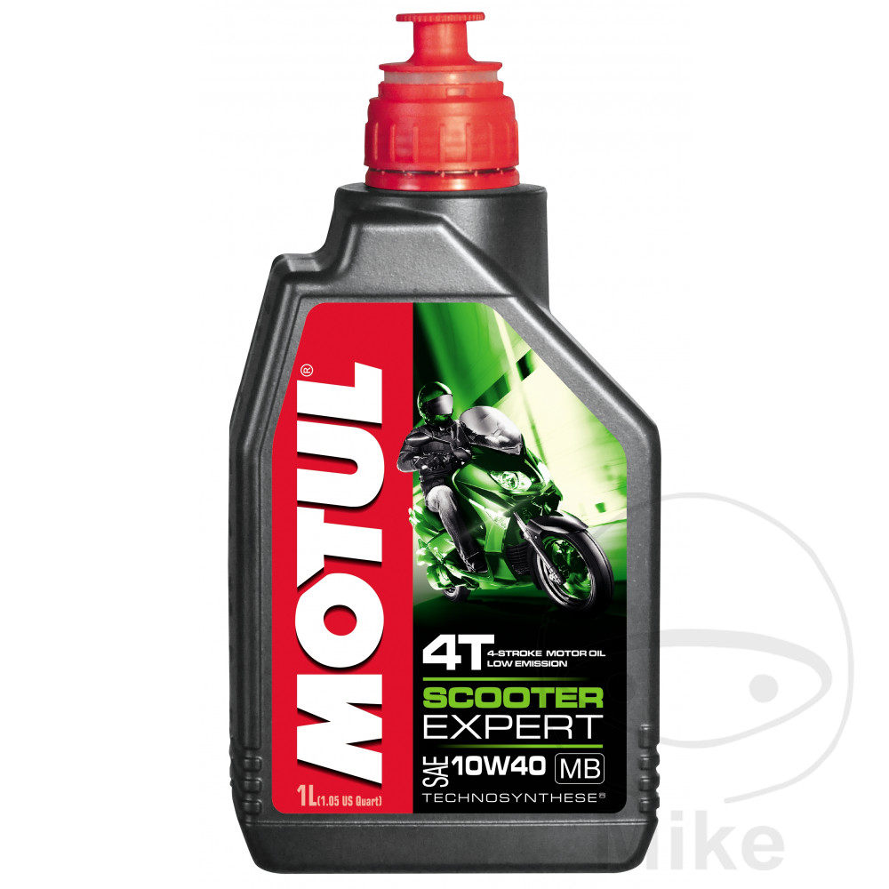 aceite de motor sintético para moto 10w40 4t 1l 
hc- scooter expert