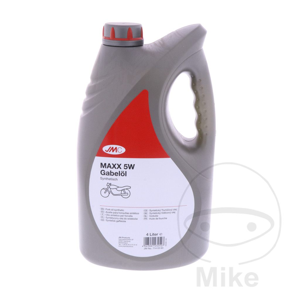 13817-synthetic fork oil MAXX SAE 5W compatible with YAMAHA YZF