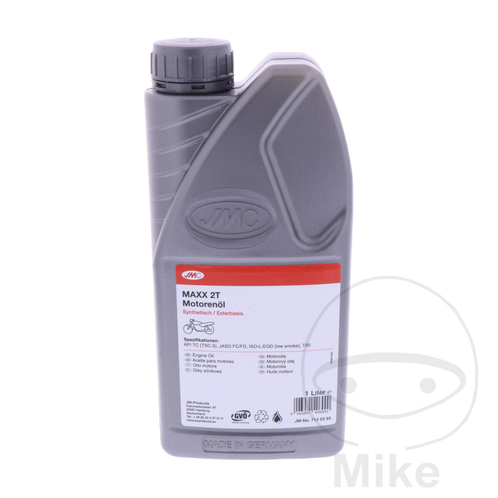 aceite de motor sintético para moto maxx 2t 1l