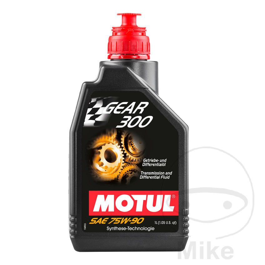 aceite sintético engranaje transmisión de moto 75w90 1l 
 gear 300