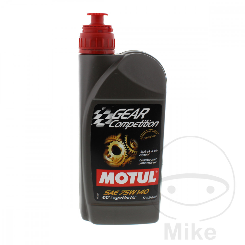 aceite sintético engranaje transmisión de moto 75w140 1l 
 gear competition