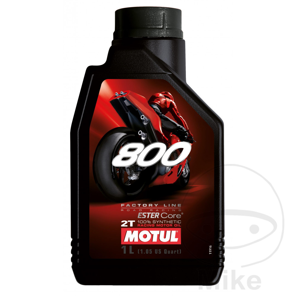 aceite de motor sintético para moto 2t 1l 
 800 fl road racing