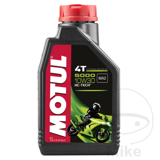 aceite de motor sintético para moto 10w30 4t 1l 
 5000