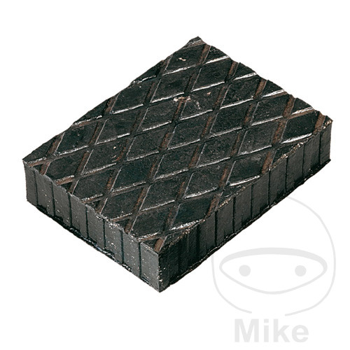 almohadilla de goma para caballete de moto 40x120x160