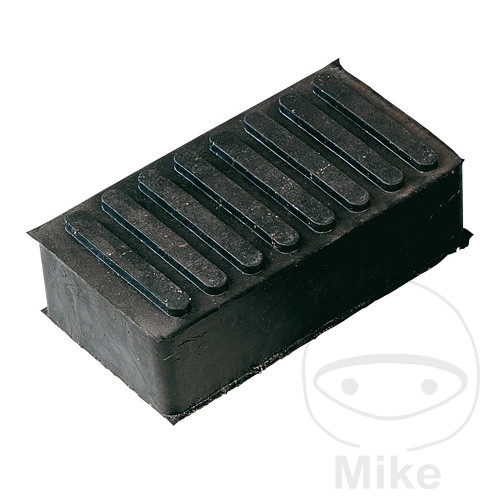 almohadilla de goma para caballete de moto 60x115x155
