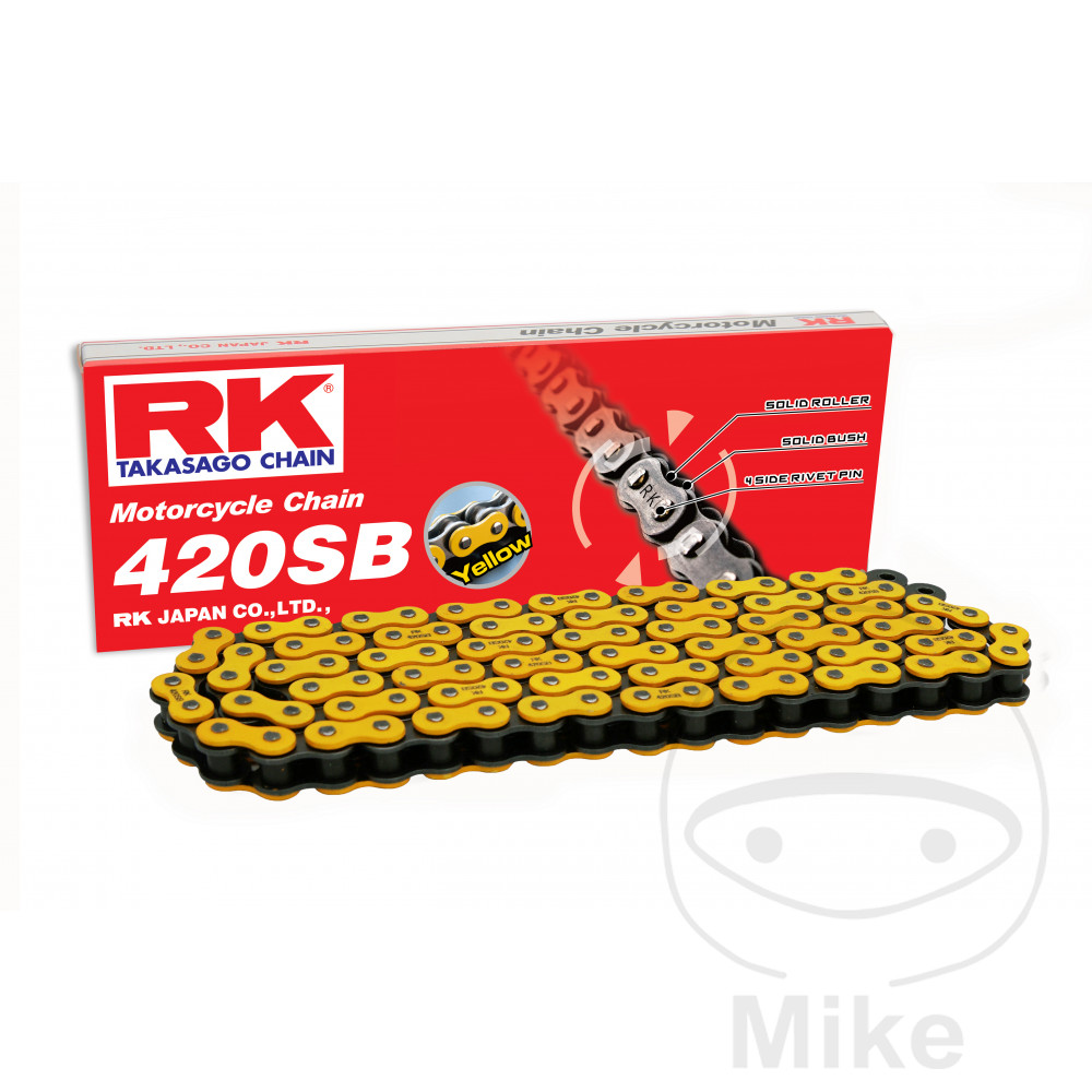 RK Motorcycle Chain Clutch Clip 420SB/140 Compatible with KAWASAKI ZZZ Z CIL. - B - Picture 1 of 1