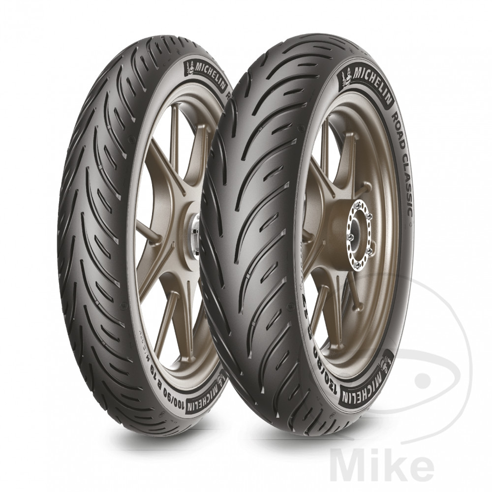 neumático cubierta moto trasero 4.00b18 64h tl 
 road classic