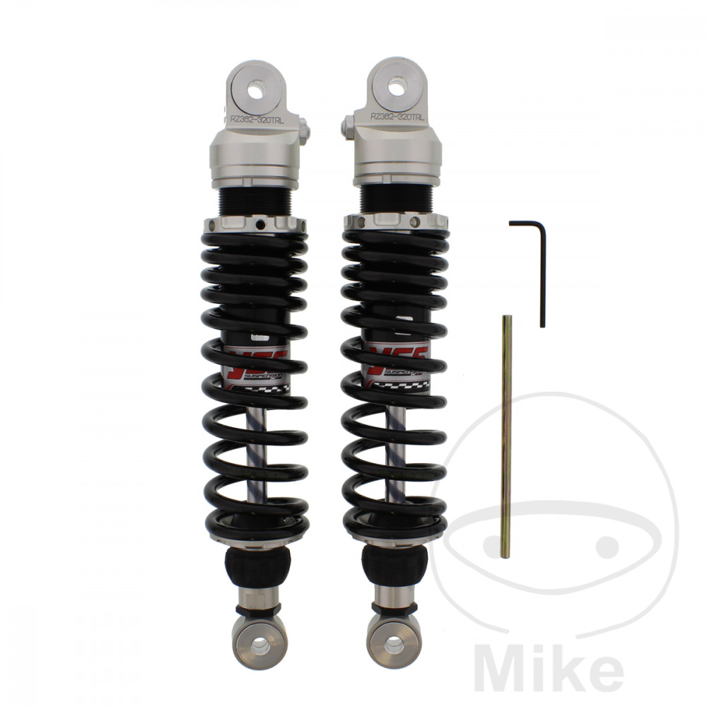 Amortisseur Arrière Moto 250 Mm - Ressort Réglable 980 Lbs - Pour Pit Bike 70cc à 150cc, ATV