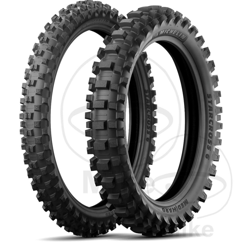 neumático cubierta moto delantero 80/100-21 51m tt nhs 
 starcross 6 medium h