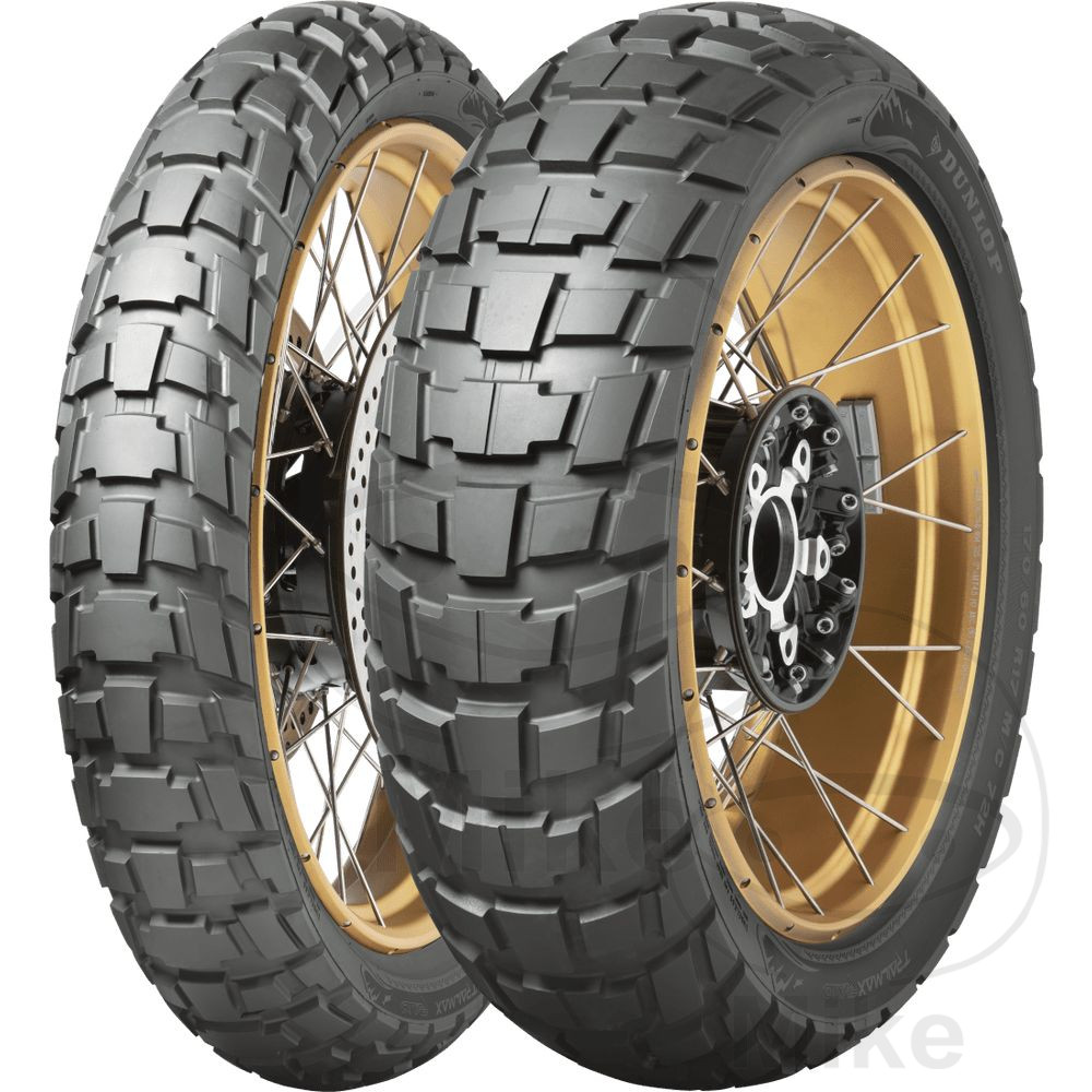 neumático cubierta moto 150/70r18 70t tl m+s trailmax raid