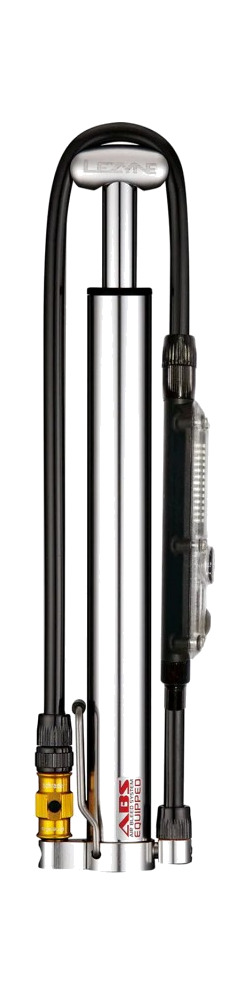 bomba de mano tipo taller con manómetro digital para gran volumen micro floor drive digital hvg 300mm - 90 psi