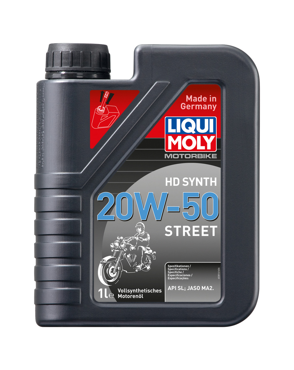 LIQUIMOLY Bote de aceite 1 L HD SYNT. 20W-50 STREET - Imagen 1 de 1