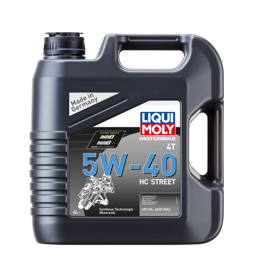 LIQUIMOLY Garrafa aceite sintético HC 5W-40 STREET 4 L