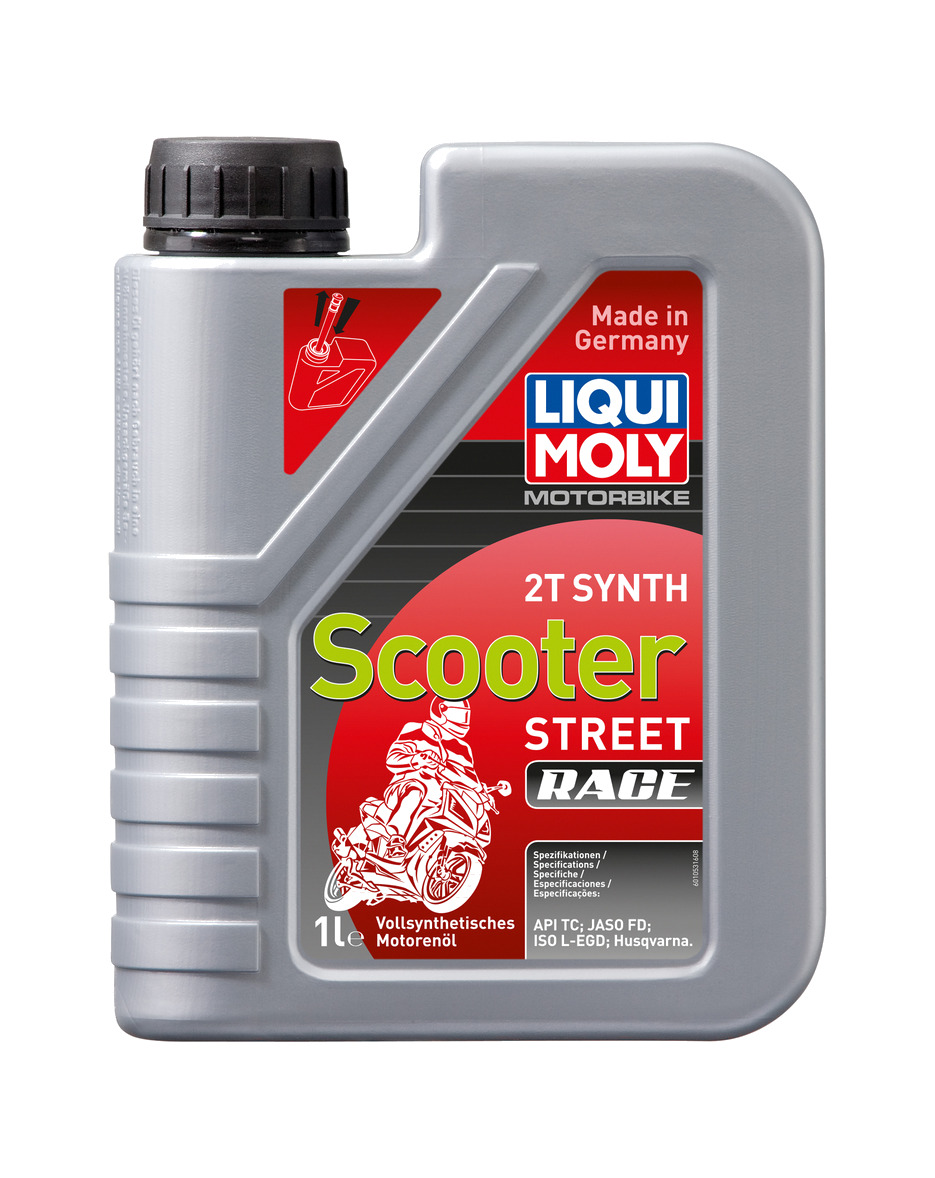 bote de aceite 1 l 2t synt scooter street race