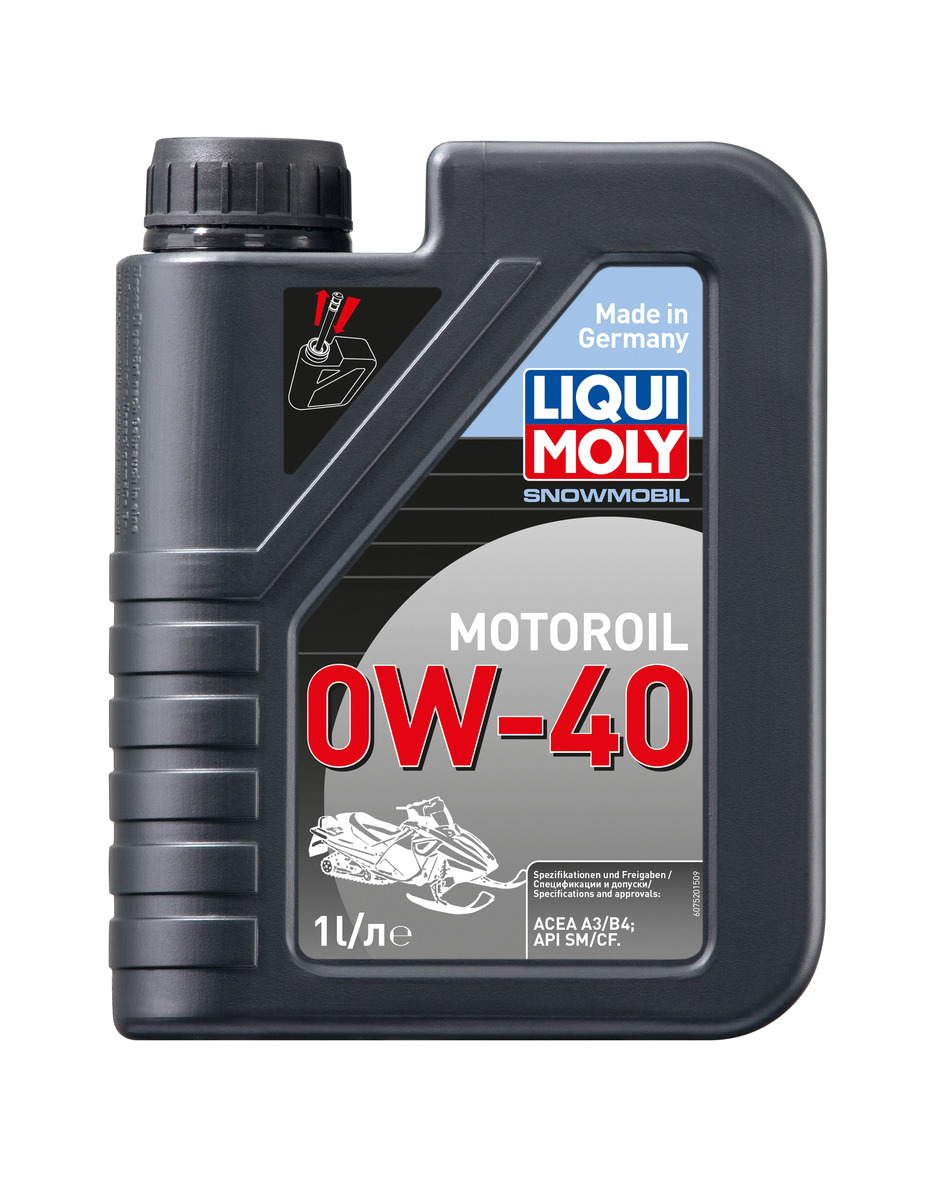 bote de aceite 1 l snowmobile 0w-40