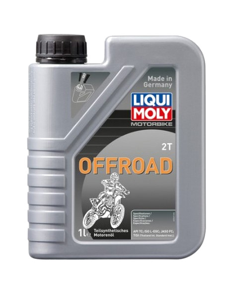 aceite lubricante para motor 1l semi-sintético mezcla 2t off road 3065