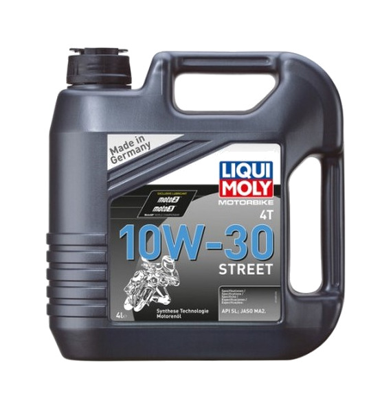 aceite lubricante para motor 4l motorbike 4t semi-sintético 10w-30 street 1688