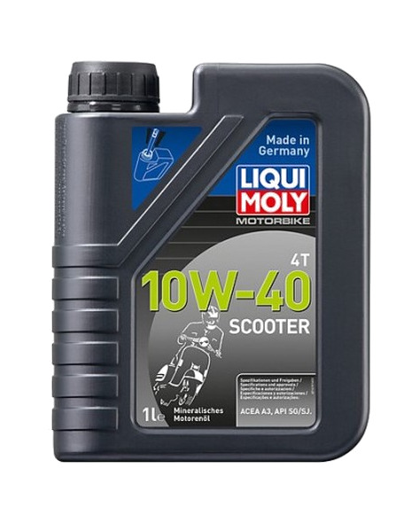 aceite lubricante para motor 1l motorbike 4t semi-sintético 10w-40 scooter 1618