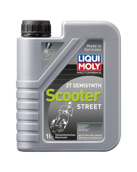 Olej smarowy do silnika LIQUIMOLY 1L Motocykl 2T Semi-sintético mezcla Scooter 1621 - Zdjęcie 1 z 1