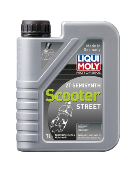 aceite lubricante para motor 1l motorbike 2t semi-sintético mezcla scooter 1621