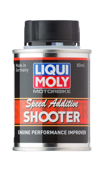 aditivo de combustible mejorador de respuesta  shooter 80ml