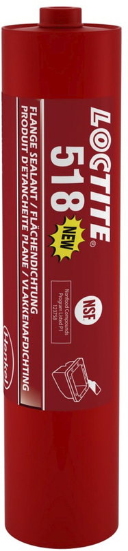 cartucho sellador de juntas semiflexible rápido 518 50 ml