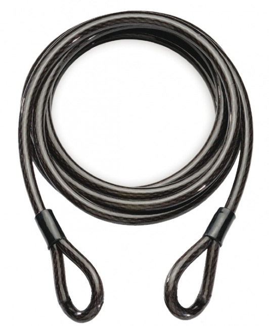 cable sirga para antirrobo o candados  cable 600 20mm 2 loops