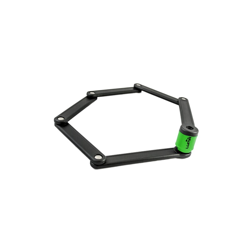 candado antirrobo plegable escudo carpenter - luma - tipo espiral