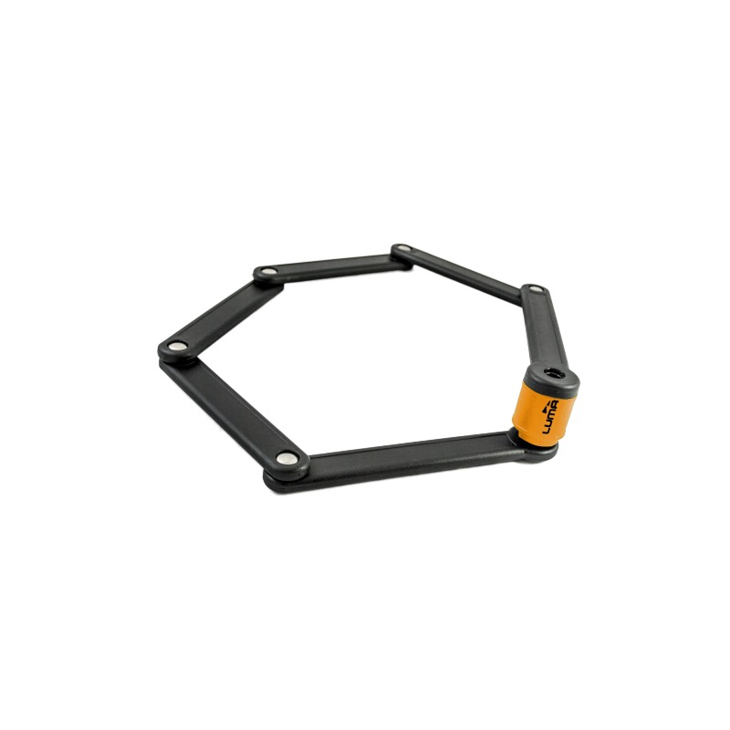 candado antirrobo plegable escudo carpenter - luma - tipo espiral