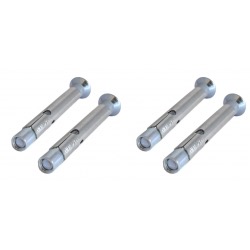 tornilleria anclaje para antirrobos  kit solido anchor 4 uts