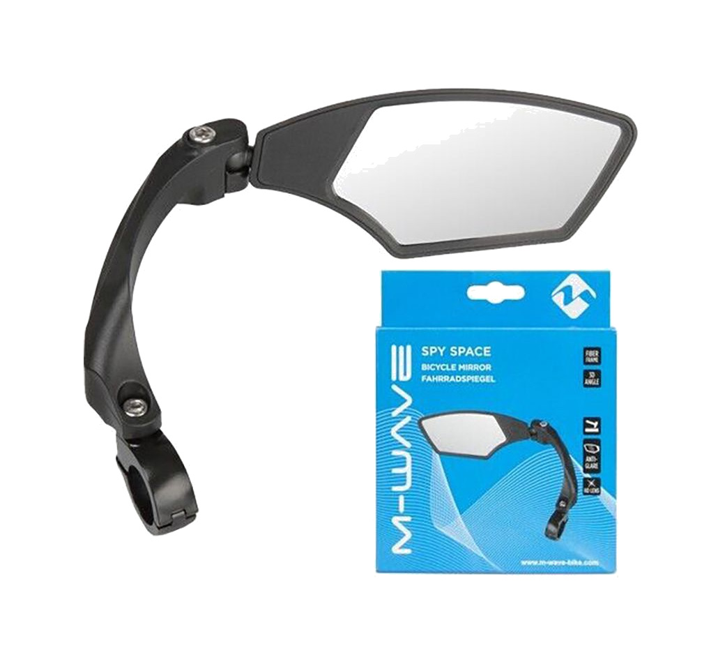 retrovisor derecho con abrazadera 22.2 mm aluminio spy space