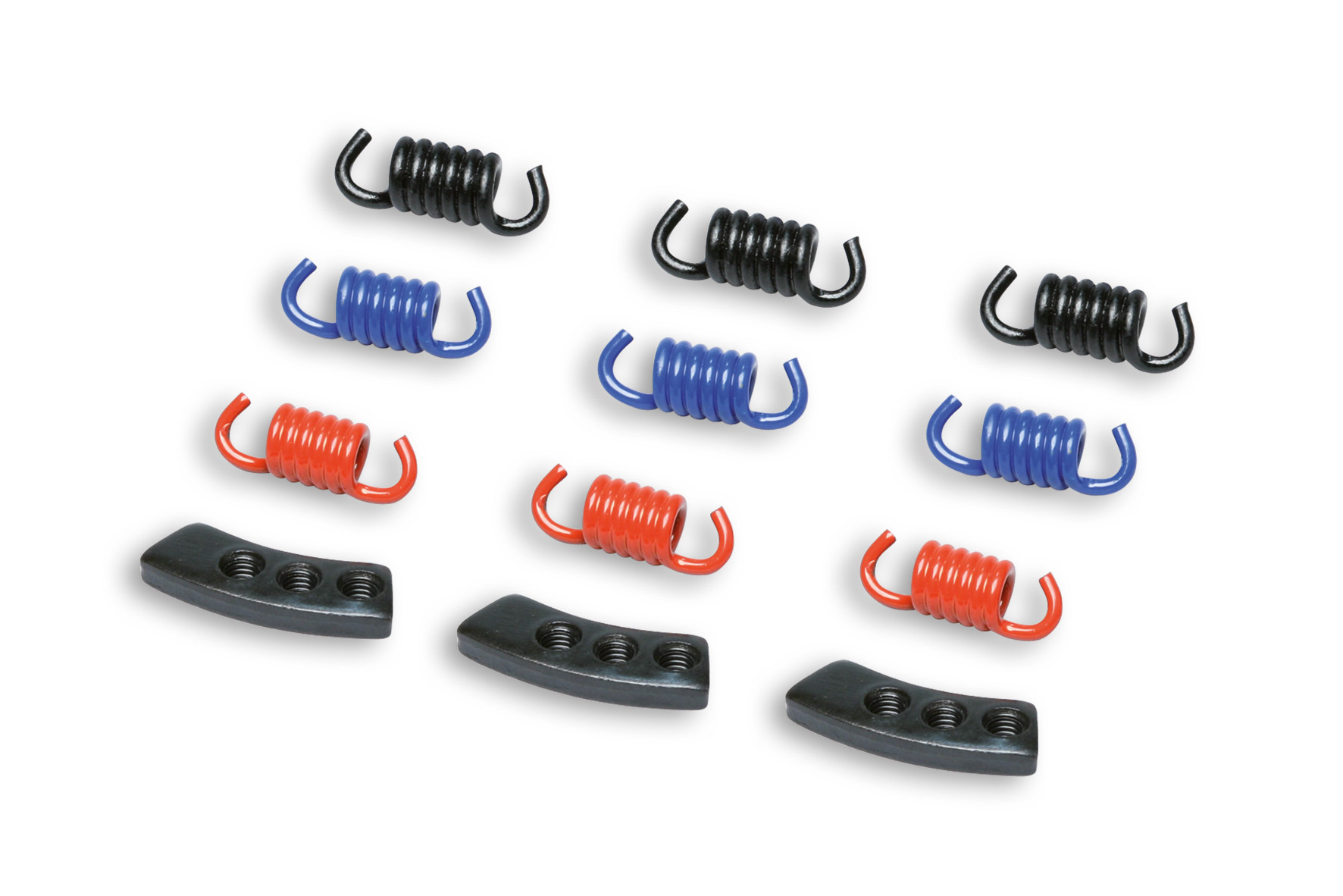 kit de muelles de embrague (9u) mhr fly o delta clutch negro/blue/rojo 29 8747