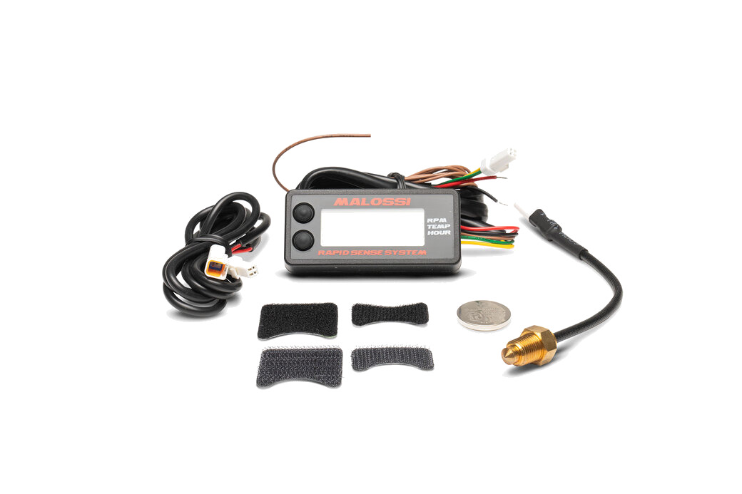 cuentahoras con medición de rpm y temperatura rapid sense system