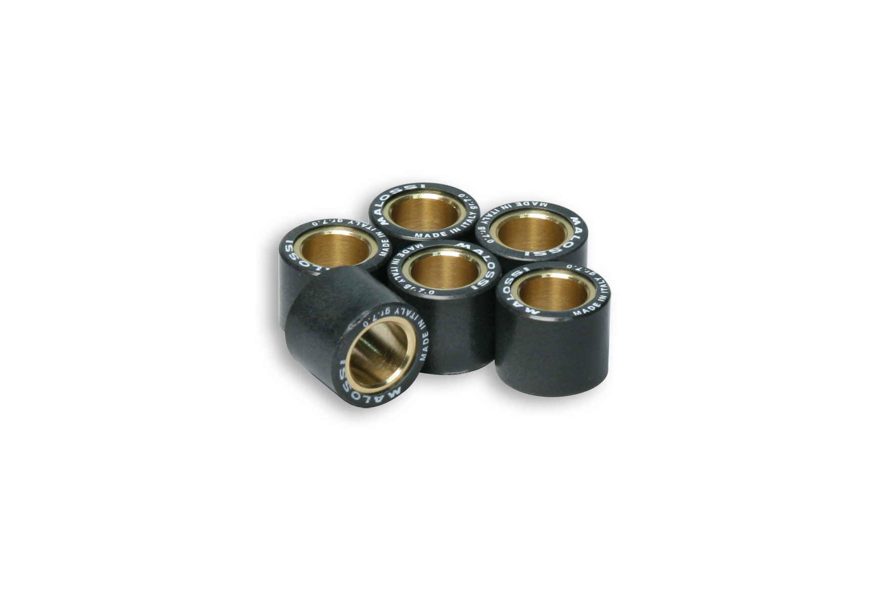 MALOSSI Rodillos variador (6u) HTRoll Ø16x13 gr.08,5 66 9823.R0 - Imagen 2 de 2