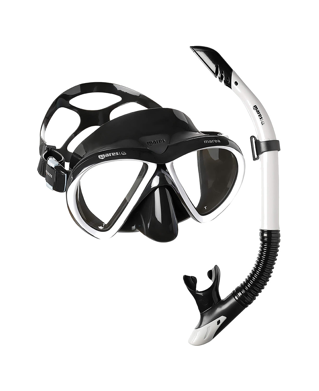 kit mascara y tubo snorkel buceo  marea