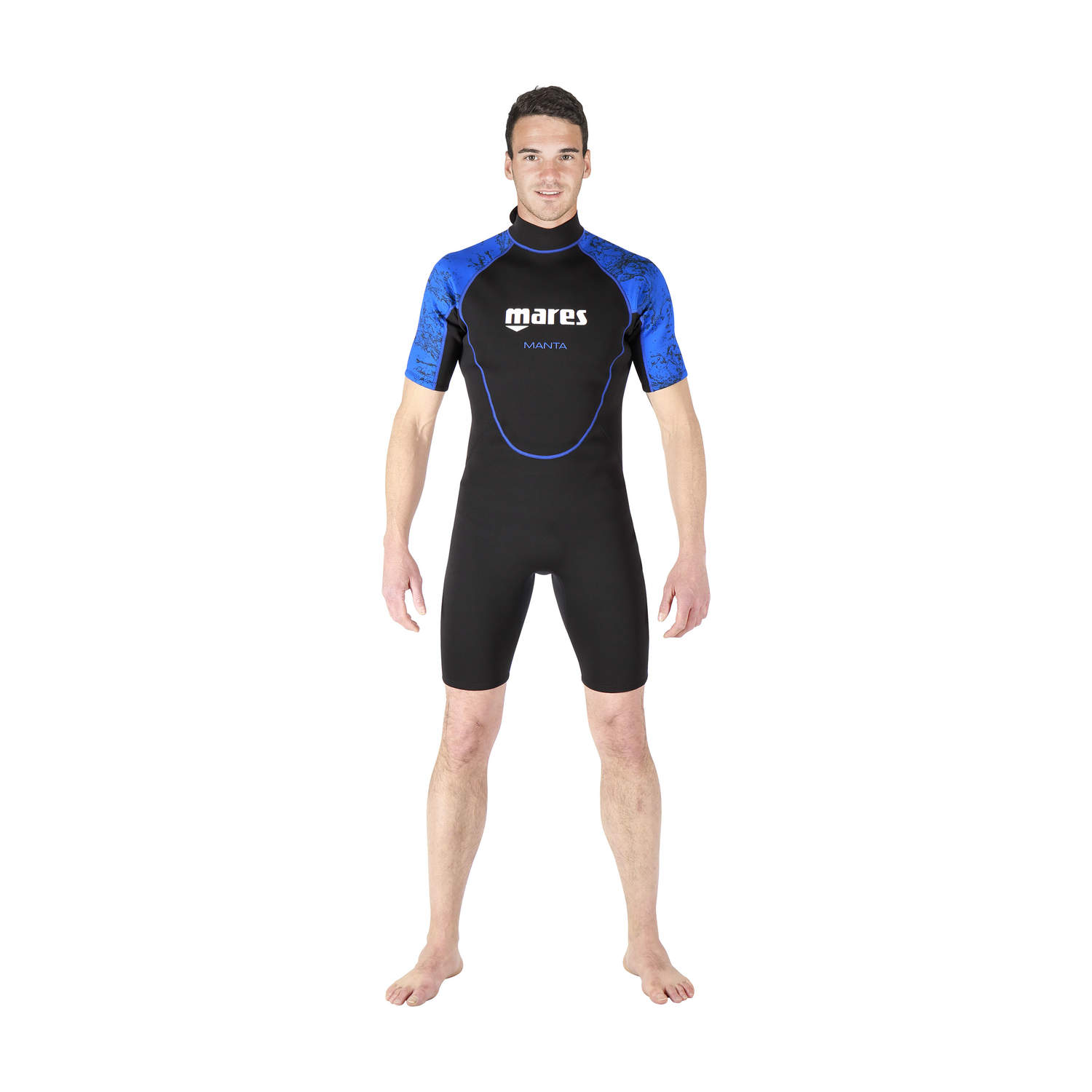 traje de neopreno de manga corta manta