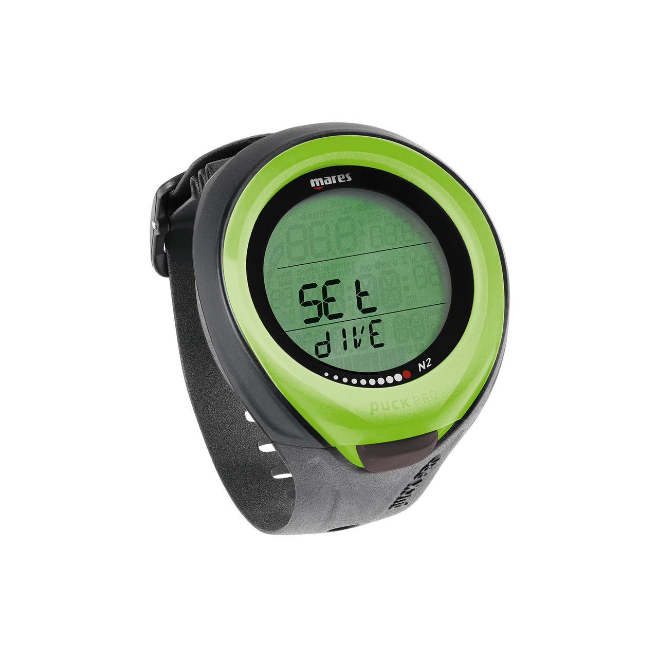 reloj ordenador de buceo puck pro color