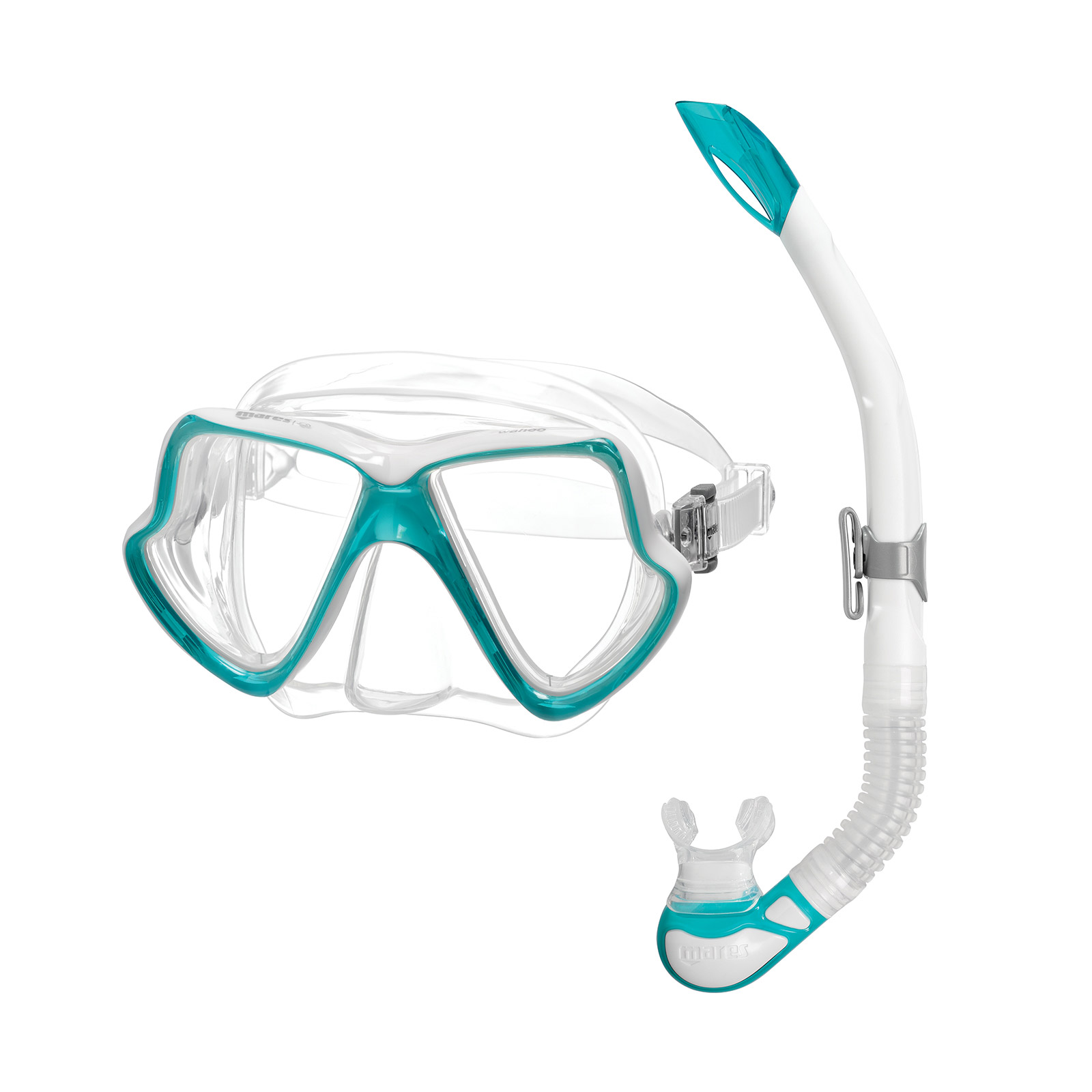 kit mascara y tubo snorkel buceo wahoo