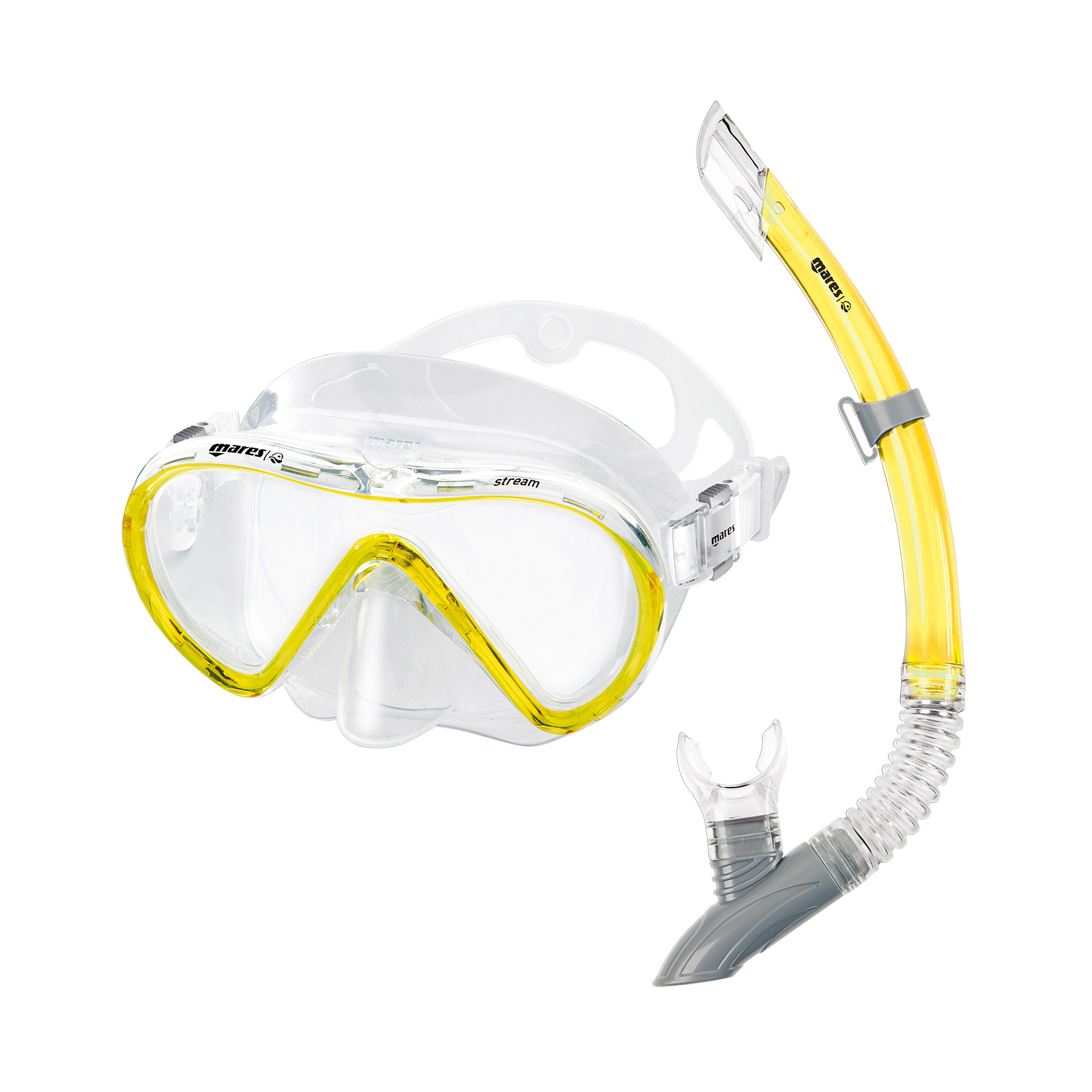 kit mascara y tubo snorkel buceo vento
