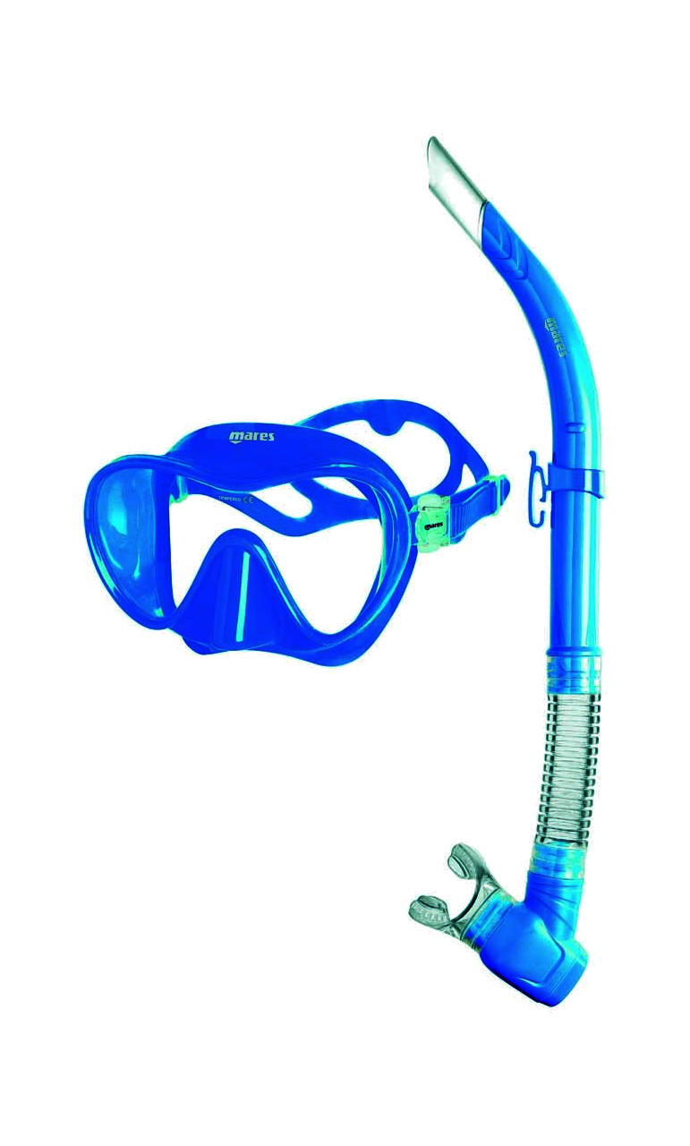kit mascara y tubo snorkel buceo tropical