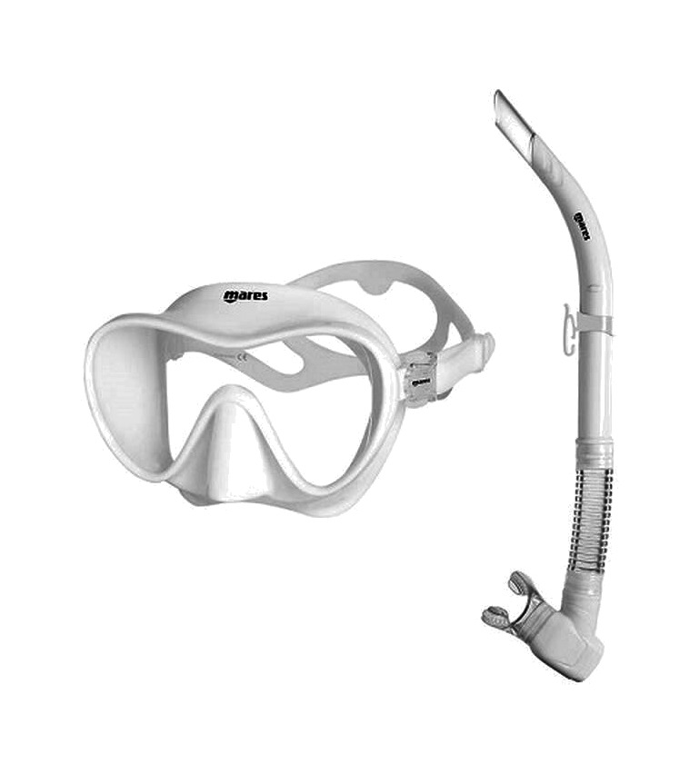 kit mascara y tubo snorkel buceo tropical