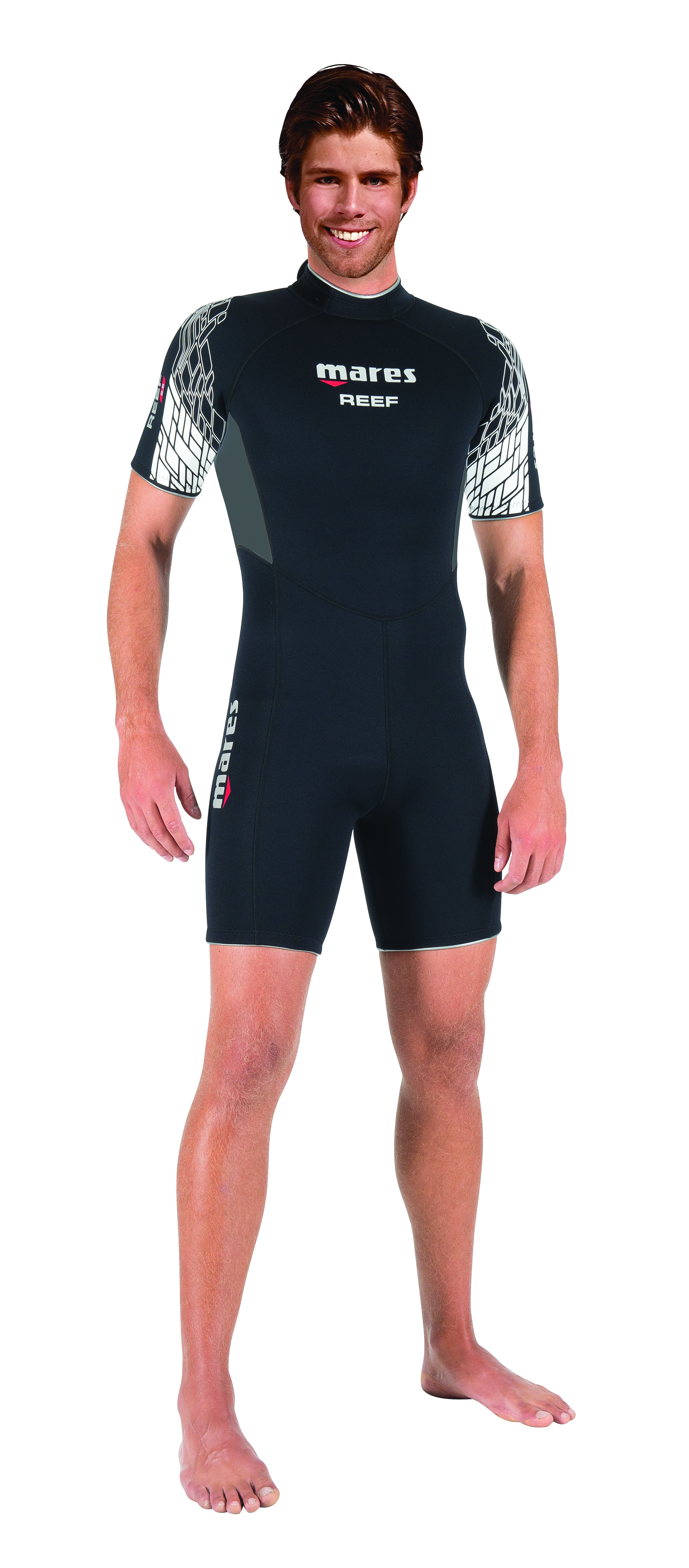 traje de buceo neopreno shorty reef
