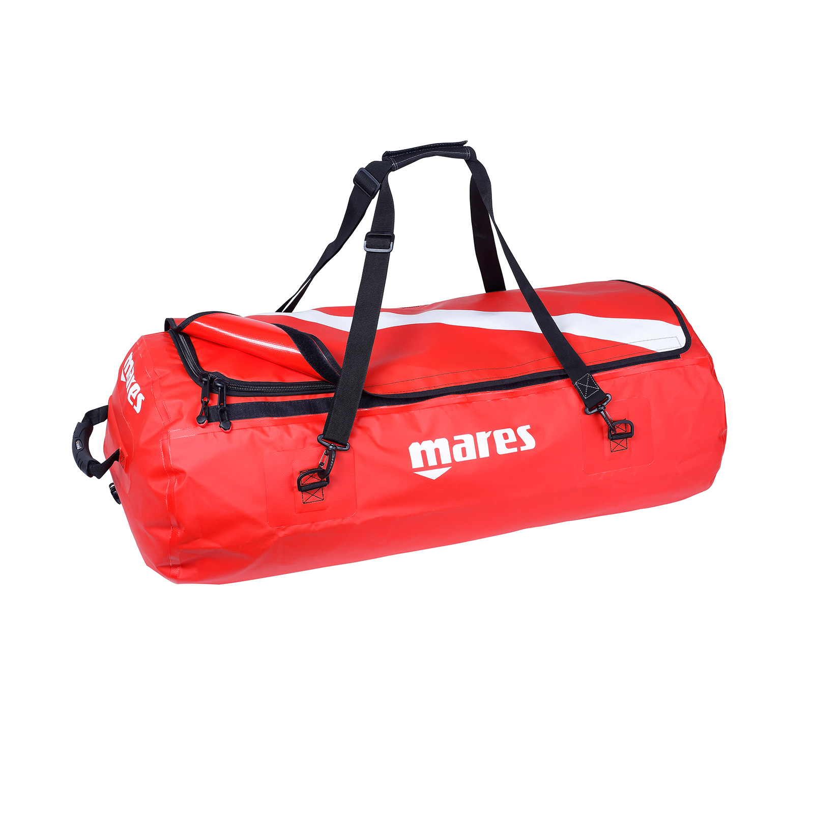 bolsa mochila petate para apnea y pesca submarina mares cruise attack rojo