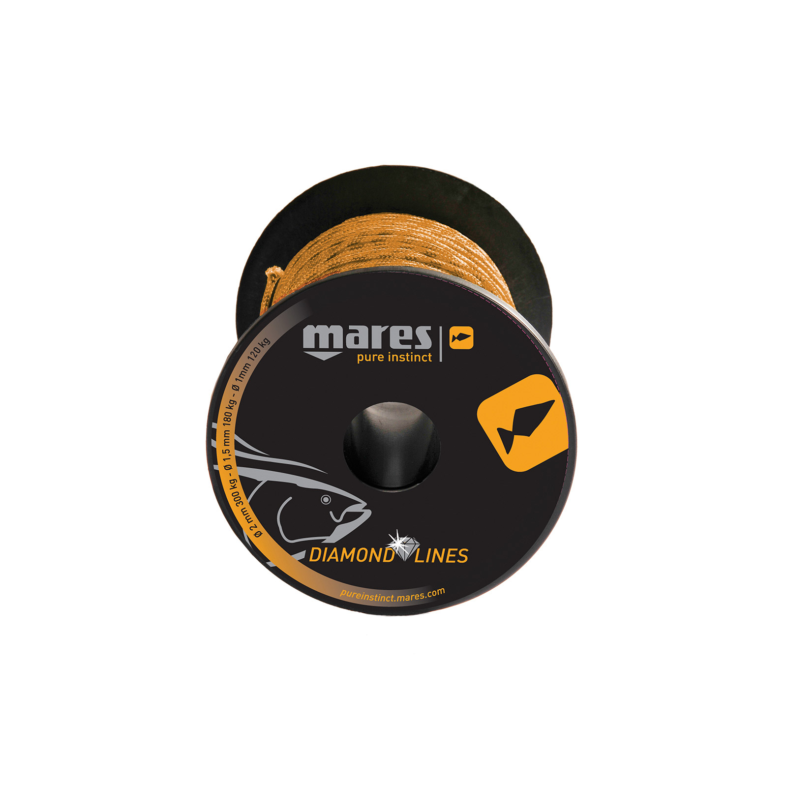 cordel linea pesca submarina diamond 2mm 50meter