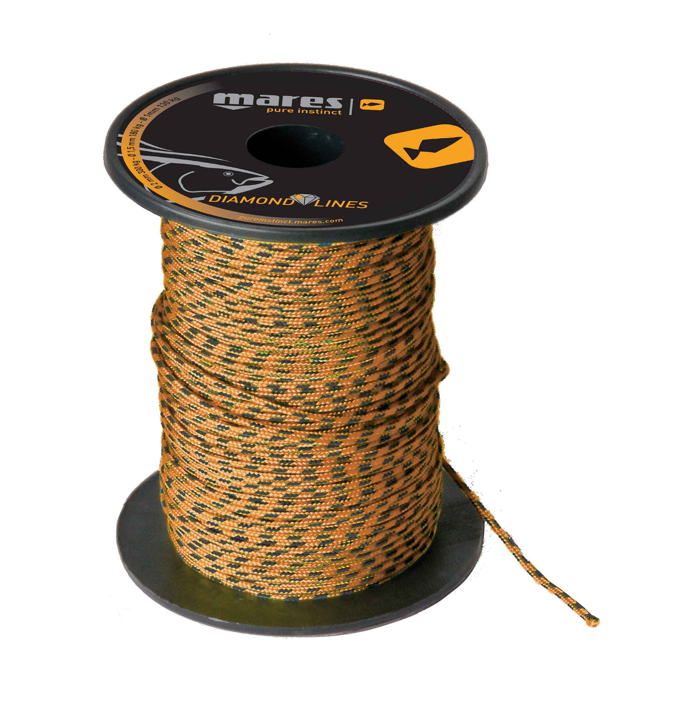 cordel linea pesca submarina diamond 1,5mm 100meter
